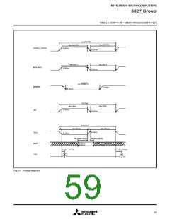 浏览型号M38270EFMXXXFS的Datasheet PDF文件第59页