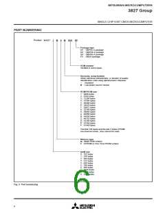 浏览型号M38270EFMXXXFS的Datasheet PDF文件第6页