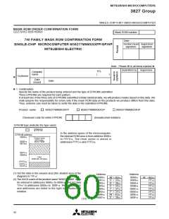 浏览型号M38270EFMXXXFS的Datasheet PDF文件第60页