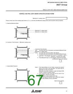 浏览型号M38270EFMXXXFS的Datasheet PDF文件第67页