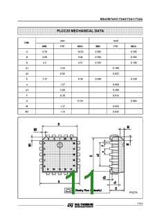 浏览型号M74HC7240M1R的Datasheet PDF文件第11页