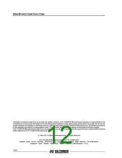 浏览型号M74HC7240M1R的Datasheet PDF文件第12页