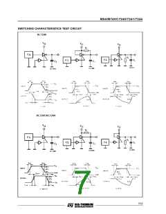 浏览型号M74HC7240M1R的Datasheet PDF文件第7页