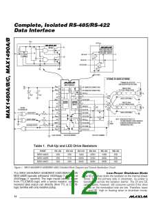 浏览型号MAX1480BCPI的Datasheet PDF文件第12页