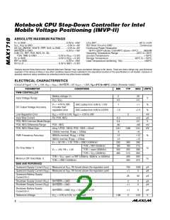浏览型号MAX1718EEI的Datasheet PDF文件第2页