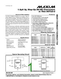 浏览型号MAX1724EZK50的Datasheet PDF文件第1页