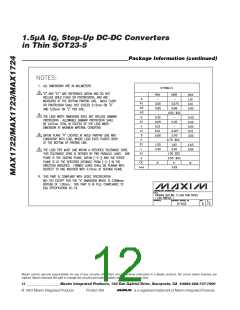 浏览型号MAX1724EZK50的Datasheet PDF文件第12页