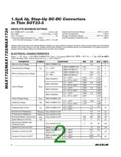 浏览型号MAX1724EZK50的Datasheet PDF文件第2页