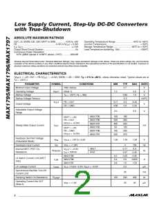 浏览型号MAX1797的Datasheet PDF文件第2页