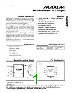 浏览型号MAX1811的Datasheet PDF文件第1页