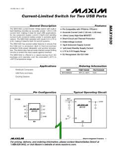 浏览型号MAX1930的Datasheet PDF文件第1页