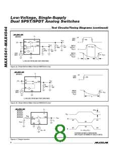 浏览型号MAX4544EUT-T的Datasheet PDF文件第8页