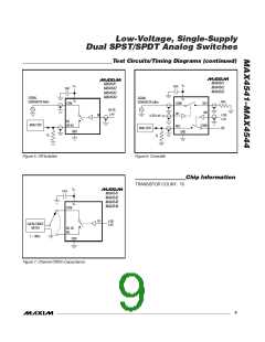浏览型号MAX4544EUT-T的Datasheet PDF文件第9页