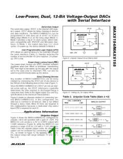 浏览型号MAX5154的Datasheet PDF文件第13页