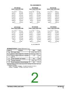 浏览型号MC14011的Datasheet PDF文件第2页