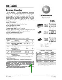 浏览型号MC14017的Datasheet PDF文件第1页