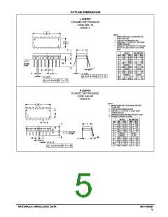 浏览型号MC14060BCP的Datasheet PDF文件第5页