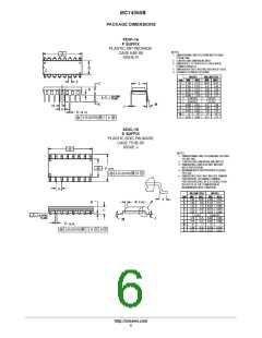 浏览型号MC14060BCP的Datasheet PDF文件第6页