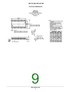 浏览型号MC14514的Datasheet PDF文件第9页