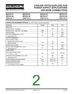 浏览型号MOC8102300W的Datasheet PDF文件第2页