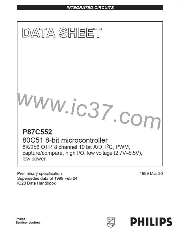 P87C552SBAA图片预览