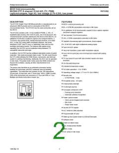 浏览型号P87C552SBAA的Datasheet PDF文件第2页