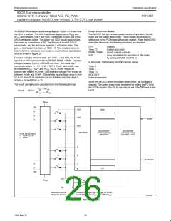 浏览型号P87C552SBAA的Datasheet PDF文件第26页