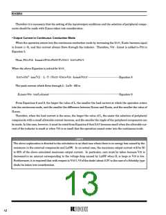 浏览型号RH5RH401A-T1的Datasheet PDF文件第13页