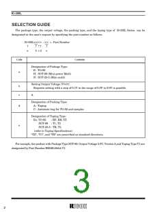浏览型号RH5RL49AA-T1的Datasheet PDF文件第3页