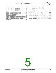 浏览型号S29GL256N10FFI010的Datasheet PDF文件第5页