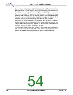 浏览型号S29GL256N10FFI010的Datasheet PDF文件第54页