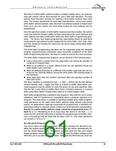 浏览型号S29GL256N10FFI010的Datasheet PDF文件第61页