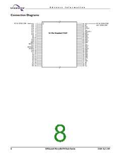 浏览型号S29GL256N10FFI010的Datasheet PDF文件第8页