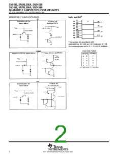 浏览型号SN74S86NE4的Datasheet PDF文件第2页