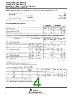 浏览型号SN74S86NE4的Datasheet PDF文件第4页