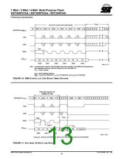 浏览型号SST39SF040-70-4C-PH的Datasheet PDF文件第13页