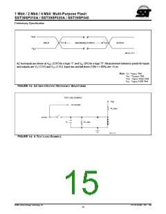 浏览型号SST39SF040-70-4C-PH的Datasheet PDF文件第15页