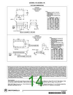 浏览型号UC3844N的Datasheet PDF文件第14页