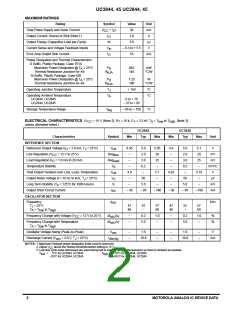 浏览型号UC3844N的Datasheet PDF文件第2页