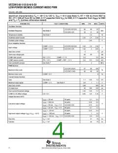 浏览型号UCC2813-0的Datasheet PDF文件第4页