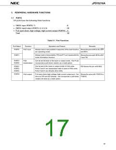浏览型号UPD75216A的Datasheet PDF文件第17页