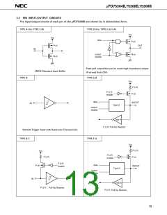 浏览型号UPD75308BGC的Datasheet PDF文件第13页