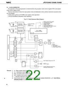 浏览型号UPD75308BGC的Datasheet PDF文件第22页