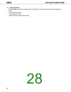 浏览型号UPD75308BGC的Datasheet PDF文件第28页