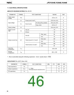浏览型号UPD75308BGC的Datasheet PDF文件第46页