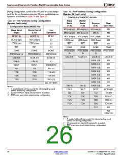 浏览型号XCS10XL-5TQ144C的Datasheet PDF文件第26页