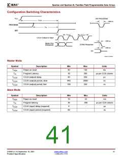 浏览型号XCS10XL-5TQ144C的Datasheet PDF文件第41页
