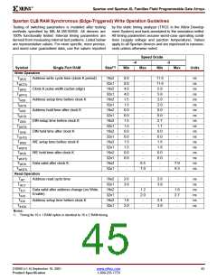 浏览型号XCS10XL-5TQ144C的Datasheet PDF文件第45页