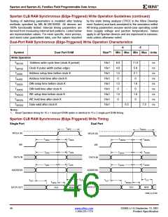 浏览型号XCS10XL-5TQ144C的Datasheet PDF文件第46页