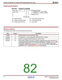 浏览型号XCS10XL-5TQ144C的Datasheet PDF文件第82页